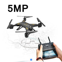Newst Positioning Four-axis Aircraft RC Drone 1080p HD Video Recording Camera Remote Control  Helicopter Professional Drone