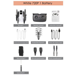 Full HD 1080P Camera Drone RC Airplanes Quadcopter Headless 2.4GHz FPV GPS positioning RC Drone With Extra Battery