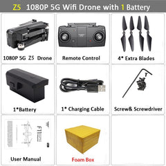 WiFi FPV RC Drone 4K Camera Optical Flow 720P Dual Camera RC Quadcopter Foldable Selfie Dron Visuo XS816 VS XS809S XS809HW SG106