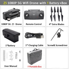 WiFi FPV RC Drone 4K Camera Optical Flow 720P Dual Camera RC Quadcopter Foldable Selfie Dron Visuo XS816 VS XS809S XS809HW SG106
