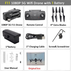 WiFi FPV RC Drone 4K Camera Optical Flow 720P Dual Camera RC Quadcopter Foldable Selfie Dron Visuo XS816 VS XS809S XS809HW SG106