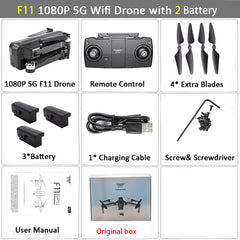 WiFi FPV RC Drone 4K Camera Optical Flow 720P Dual Camera RC Quadcopter Foldable Selfie Dron Visuo XS816 VS XS809S XS809HW SG106