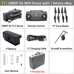 WiFi FPV RC Drone 4K Camera Optical Flow 720P Dual Camera RC Quadcopter Foldable Selfie Dron Visuo XS816 VS XS809S XS809HW SG106