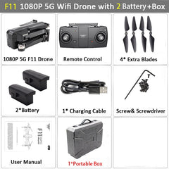 WiFi FPV RC Drone 4K Camera Optical Flow 720P Dual Camera RC Quadcopter Foldable Selfie Dron Visuo XS816 VS XS809S XS809HW SG106