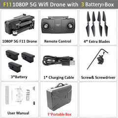 WiFi FPV RC Drone 4K Camera Optical Flow 720P Dual Camera RC Quadcopter Foldable Selfie Dron Visuo XS816 VS XS809S XS809HW SG106