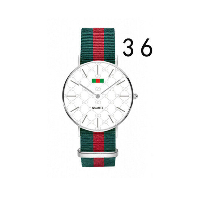Women's Watch Nylon Strap Top Brand Luxury Women Watches Fashion Casual Ladies Quartz Wristwatch Hot Sale montre femme