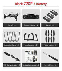 Teeggi SG106 RC Drone Optical Flow with 1080P HD Dual Camera Real Time Aerial Video RC Quadcopter Drone Aircraft Positioning RTF