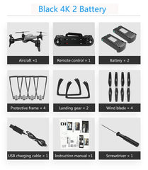 Teeggi SG106 RC Drone Optical Flow with 1080P HD Dual Camera Real Time Aerial Video RC Quadcopter Drone Aircraft Positioning RTF