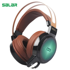 Salar C13 Gaming Headset Wired PC Stereo Earphones Headphones with Microphone for computer Gamer headphone 3.5mm