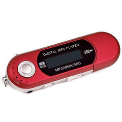 Popular MP3 TF Card Players USB 2.0 Flash Memory Stick LCD Memory Stick Mini Sports MP3 Music Player with FM Radio & Earphone