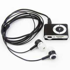 Free shipping MP3 music player with fashion earphone headphone Clip mp3 Portable Sport 3.5mm Mini Mp3 Support Micro SD card