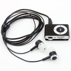 Free shipping MP3 music player with fashion earphone headphone Clip mp3 Portable Sport 3.5mm Mini Mp3 Support Micro SD card