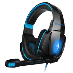 Kotion EACH G2000 Computer Stereo Gaming Headphones Best casque Deep Bass Game Earphone Headset with Mic LED Light for PC Gamer