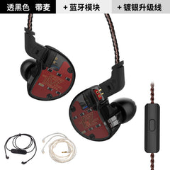 KZ ZS10 Earphones 4BA+1 DD Hybrid In Ear Headphone HIFI Bass Headset DJ Monitor Earphone Earbuds KZ ZS6 AS10 ZST ES4 ED16 BA10