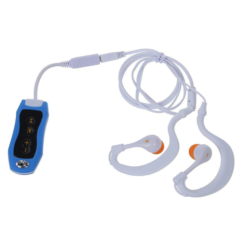 Escytegr Mini MP3 Player FM Radio 4G/8G/16G/32G Swimming Diving Surfing IPX8 Waterproof Outdoor Sport Music Player