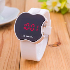 2018 New Soft Silicone Sports Watch Women Series Wristband LED Watch Electronic Bracelet Candy Colors Fashion Brand wristwatches