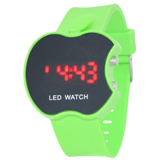 2018 New Soft Silicone Sports Watch Women Series Wristband LED Watch Electronic Bracelet Candy Colors Fashion Brand wristwatches