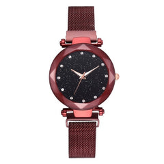 Luxury Women Watches Ladies Magnetic Starry Sky Clock Fashion Diamond Female Quartz Wristwatches relogio feminino zegarek damski