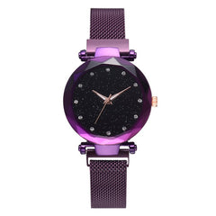 Luxury Women Watches Ladies Magnetic Starry Sky Clock Fashion Diamond Female Quartz Wristwatches relogio feminino zegarek damski