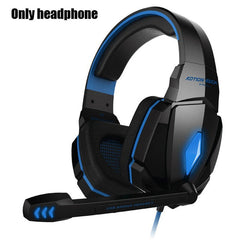 3.5mm Gaming Headphone Gaming Headset Casque Gamer Stereo Headphone With Microphone Mic Led Game Headsets For PC Computer PS4