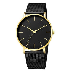 2019 New Arrival Women Watch Mesh Band Stainless Steel Analog Quartz Wristwatch Minimalist Lady Business Luxury Silver Watches