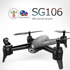 SG106 RC Drone 1080P/720P Double Cam4 CH Long Flytime Foldable Arm with Gesture Control Dron WIFI timely transmission VS E58 H51