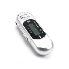 Portable Mini USB Flash MP3 Player LCD Screen Support Flash 32GB TF Card Slot Digital mp3 music player FM Radio + Earphone