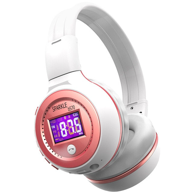 ZEALOT B570 HiFi Stereo Bluetooth Headphone Wireless Headset With Microphone FM Radio Micro SD Card Play