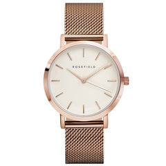 ROSEFIELD Mesh Stainless Steel Watches Women Top quartz watch Brand Luxury Casual Clock Ladies Wrist Watch Relogio Feminino Gift