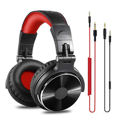 Oneodio Wired Professional Studio Pro DJ Headphones With Microphone Over Ear HiFi Monitors Music Headset Earphone For Phone PC