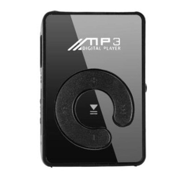 Mirror Portable MP3 player Mini Clip MP3 Player Portable Fashion Sport mp3 Player walkman lettore mp3 USB Digital Music  Player