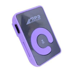 Mirror Portable MP3 player Mini Clip MP3 Player Portable Fashion Sport mp3 Player walkman lettore mp3 USB Digital Music  Player