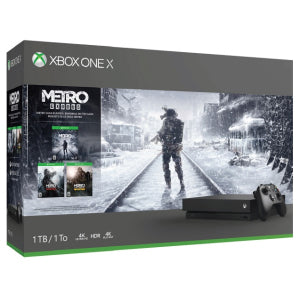 MICROSOFT XBOX ONE X METRO EXODUS IN 1000 GB HDMI