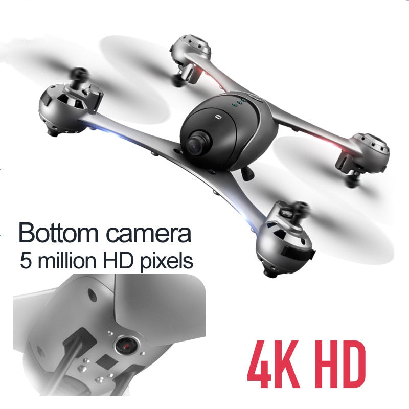 New 4K HD Camera Drone With Camera HD Optical Flow Positioning Quadrocopter Altitude Hold FPV Quadcopters RC Helicopter