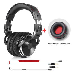 Oneodio Professional Studio Headphones DJ Stereo Headphones Studio Monitor Gaming Headset 3.5mm 6.3mm Cable For Xiaomi Phones PC