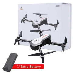 New Portable RC Drone GPS 5G WIFI FPV 4K Ultra HD Wide Angle Dual Camera Brushless Selfie Foldable Drone 4K Quadcopter Dron