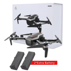 New Portable RC Drone GPS 5G WIFI FPV 4K Ultra HD Wide Angle Dual Camera Brushless Selfie Foldable Drone 4K Quadcopter Dron