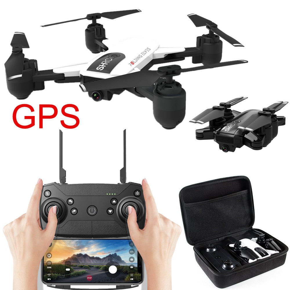 Profession Drone GPS 1080P HD Camera 5G Follow me WIFI FPV RC Quadcopter Foldable Selfie Live Video Altitude Hold Auto Return