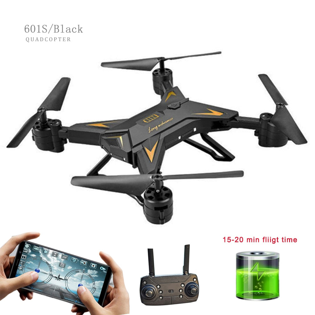 KY601S Foldable RC Mini FPV Drone Quadrocopter With NO/0.3MP/1080P Camera About 20 Min Flight Time Altitude Hold One Key Return