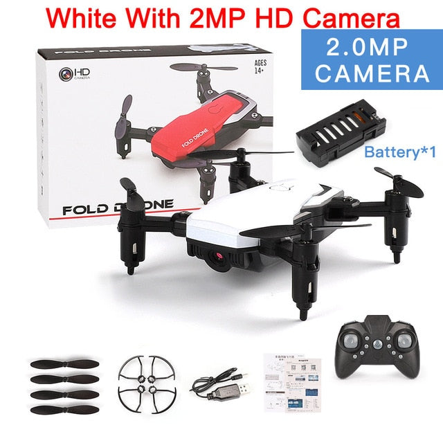 XGODY Mini Folable RC Quadcopter With 720P HD Camera 2.4G WIFI FPV RC Drone 3D Flips Aircraft Altitude Hold RC Helicopter