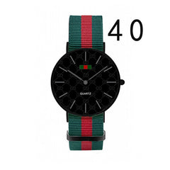 Women's Watch Nylon Strap Top Brand Luxury Women Watches Fashion Casual Ladies Quartz Wristwatch Hot Sale montre femme