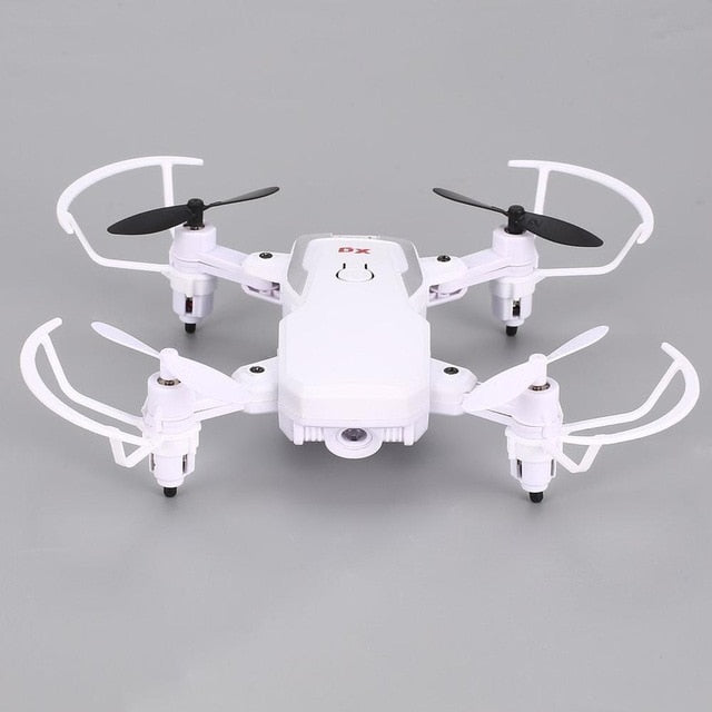 DG186 Mini RC 2.4G Foldable RC Quadcopter Drone Aircraft with Altitude Hold One Key Return Headless Mode 3D Flips for Gift