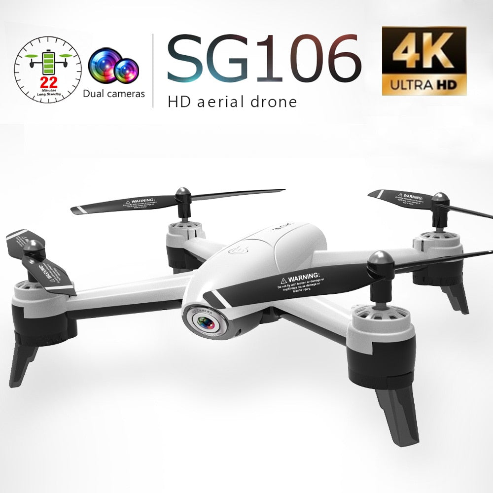 Teeggi SG106 RC Drone Optical Flow with 1080P HD Dual Camera Real Time Aerial Video RC Quadcopter Drone Aircraft Positioning RTF